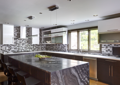 Mequon Contemporary Condo Kitchen