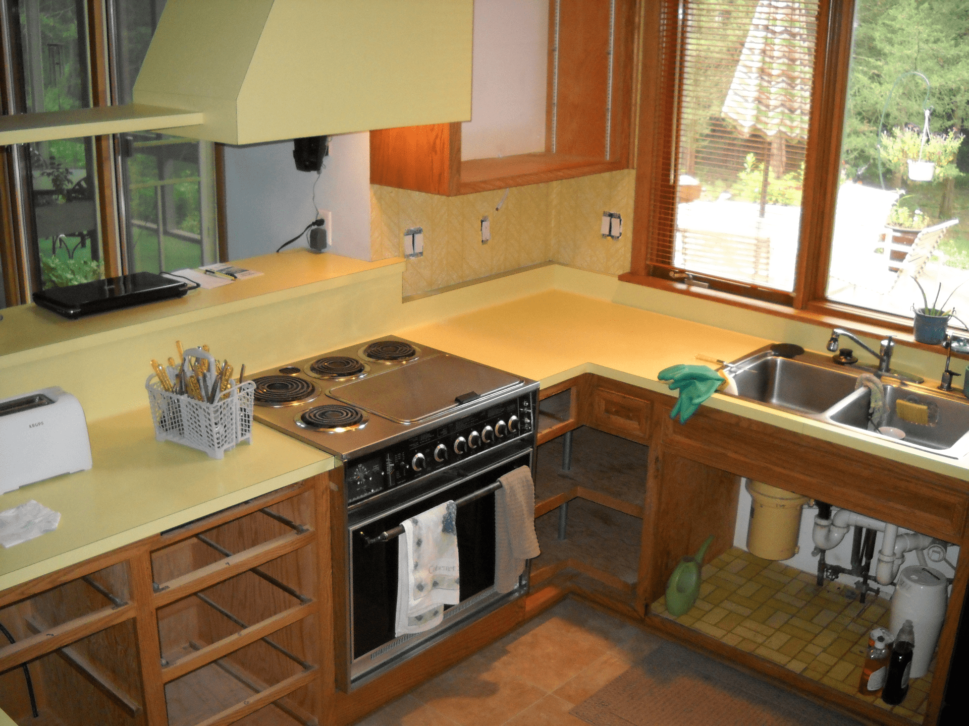 Oconomowoc Contemporary Kitchen - before 3