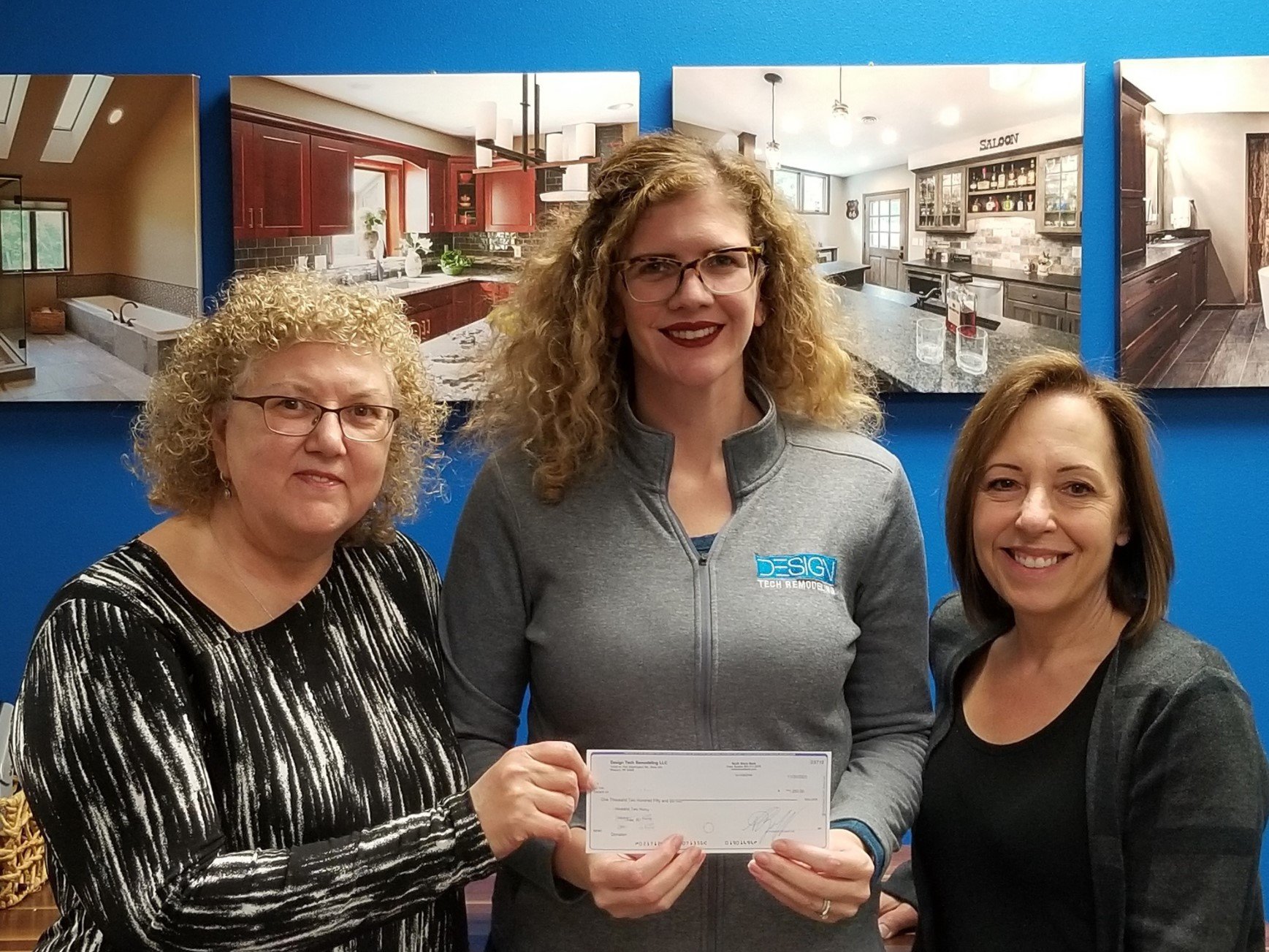 Masha Wagner, Nicole Raffensperger & Cristy Harmon of Design Tech Remodeling.