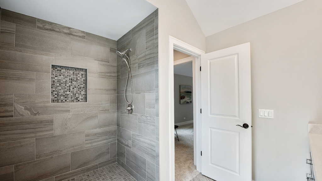 doorless shower