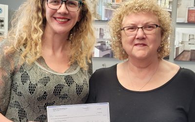 Design Tech Remodeling Donates $2500 to Family Sharing of Ozaukee County