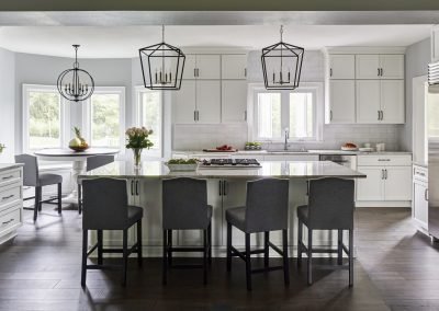 Mequon Transitional White Kitchen Remodel