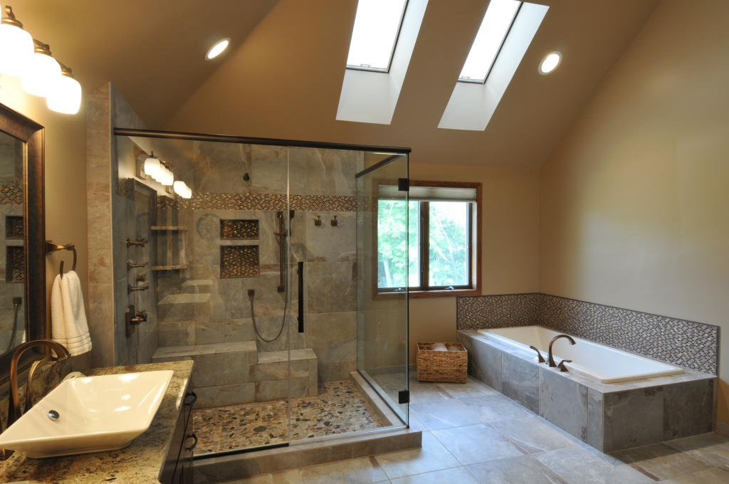Main Bathroom Remodel by Design Tech Remodeling