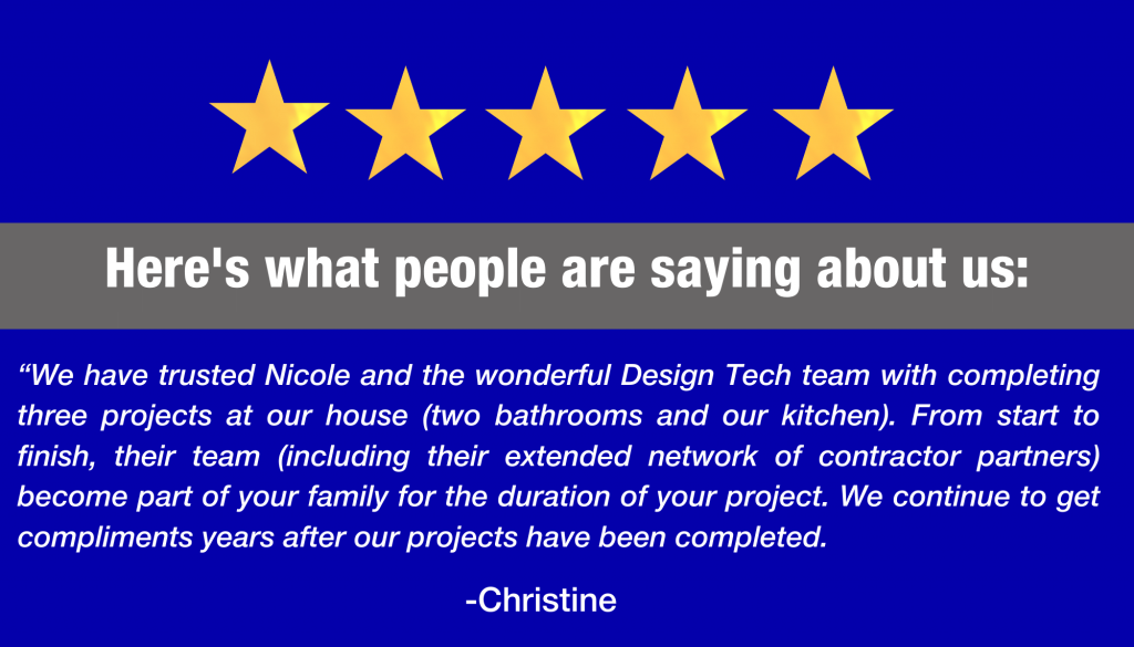 Google Reviews for Design Tech Remodeling