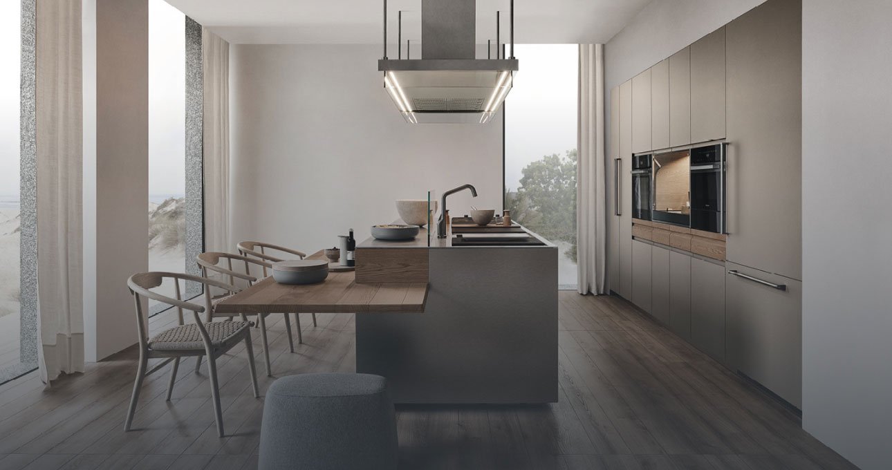 Contemporary Minimalist Kitchen Remodel by Design Tech Remodeling — Project 1 project photo