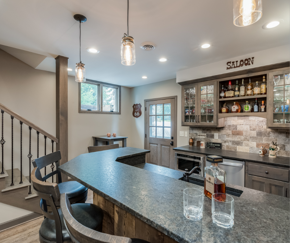 Lower-Level Remodel by Design Tech Remodeling Lower level remodeling by Design Tech Remodeling